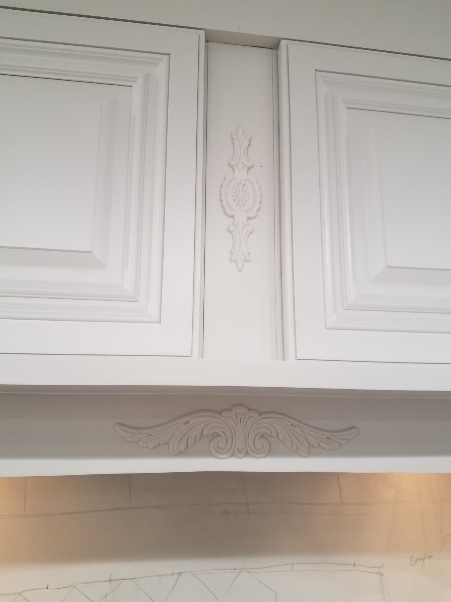 Custom Stove Mantels with Recessed Vents